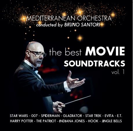 Mediterranean Orchestra conducted by BRUNO SANTORI, esce oggi "The Best MOVIE SOUNDTRACKS - Vol. 1": un viaggio tra le colonne sonore più amate della storia del cinema.