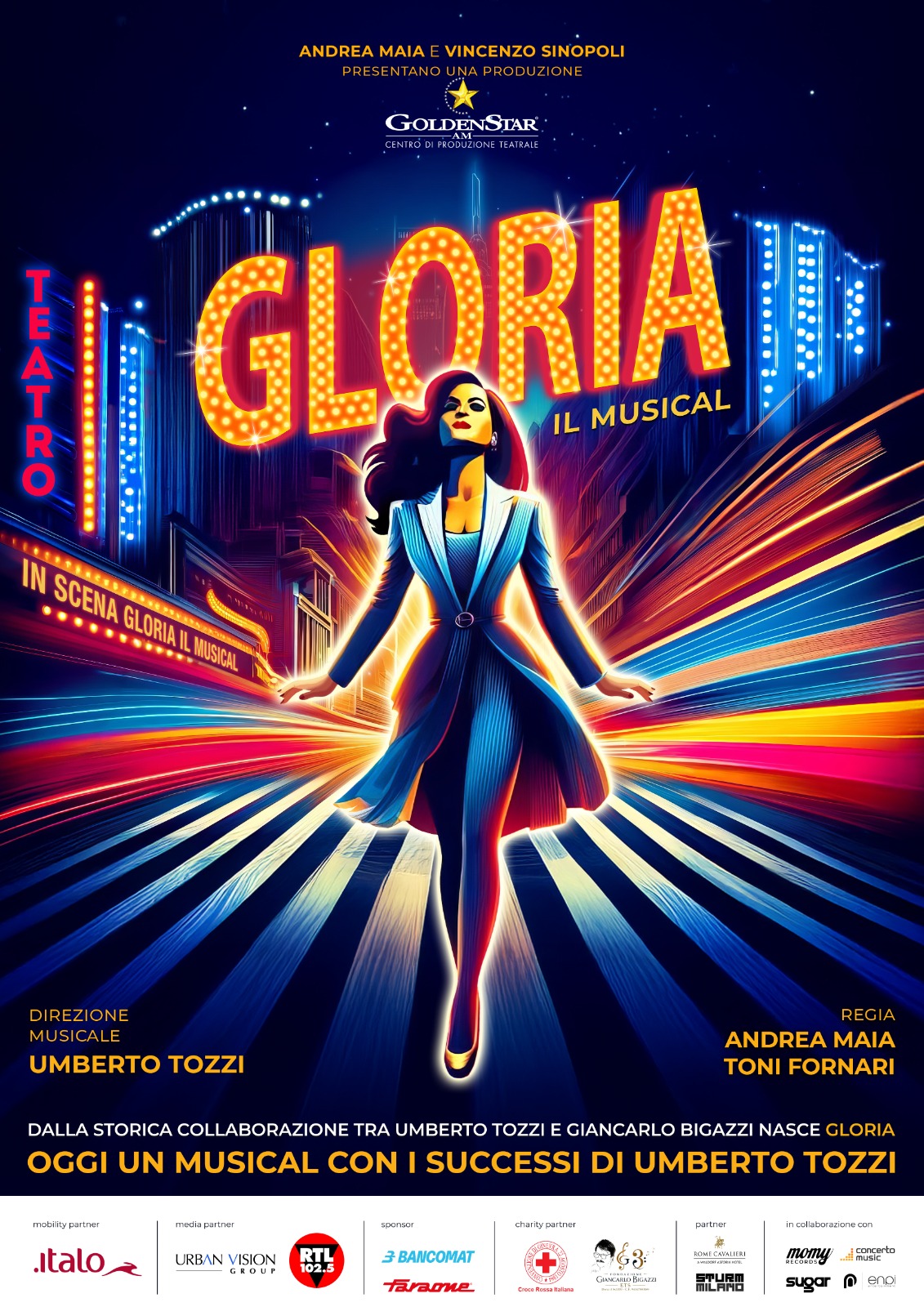 MANCA POCO AL DEBUTTO DI GLORIA IL MUSICAL!